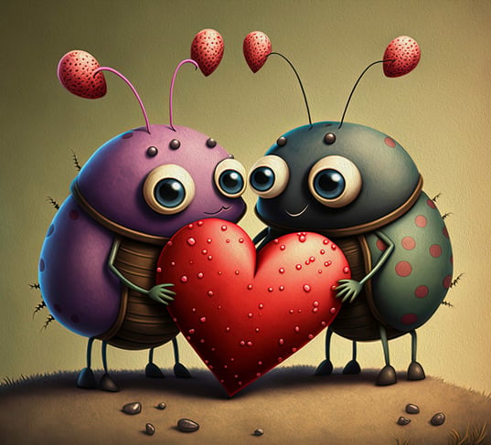 Bugs & Kisses: Valentine's Day for Pests